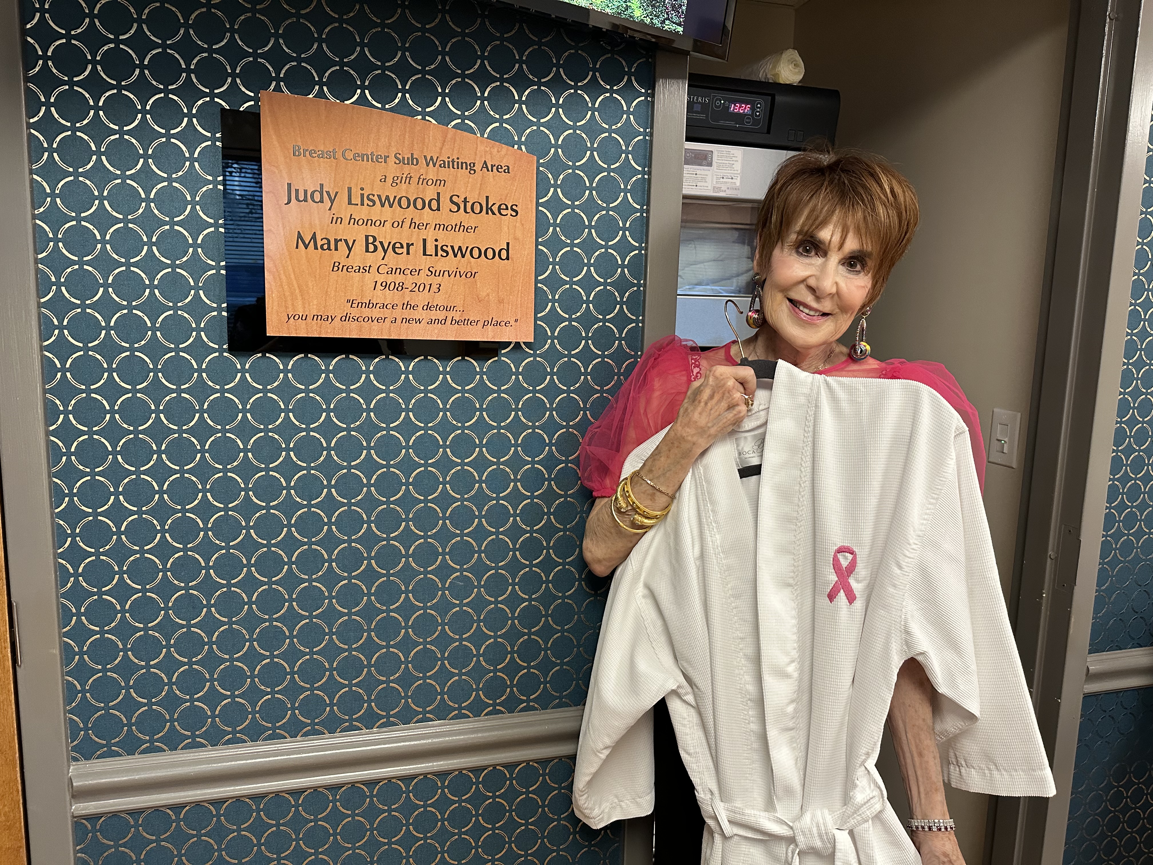 Generous donor funds robes, other patient experience upgrades for Huntsville Hospital for Women & Children Breast Center